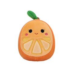 Squishmallow - Pets Dog toy with squeaky sound - Orange 18 cm Fruit