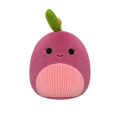 Squishmallow - Pets Dog toy with squeaky sound - Cherry 18 cm Fruit