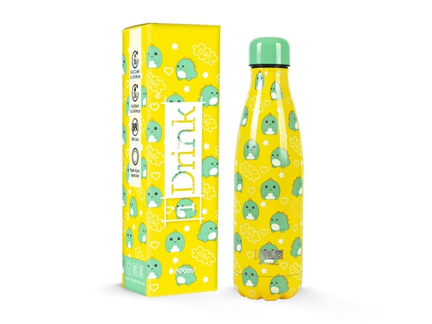 I-Drink - Thermal Bottle 500 ml – HELLO DINO (ID0446)