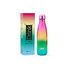 I-Drink - Termoflaske 500 ml - METALLIC RAINBOW