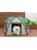 Nordic Paws - Ludvig pet tent, green/grey 100 x 100 x 53 cm - (7000241012575) thumbnail-4