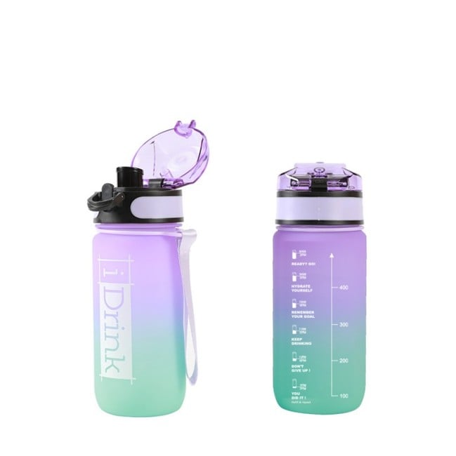 I-Drink - Tritan Bottle - 500 ml purple and aquamarine (ID2120)