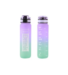 I-Drink - Tritan Bottle  - 1000 ml Purple and aquamarine (ID2122)