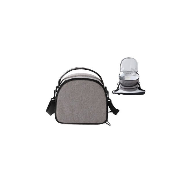 I-Drink - Crossbody Lunch Bag - GREY (ID6052)