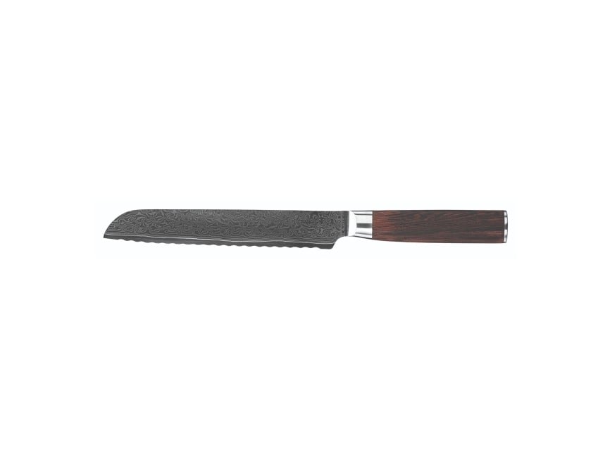 Sobczyk - Damascus bread knife - 20 cm blade