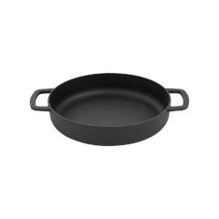 Combekk - Sous-Chef Double Handle Cast Iron Frying Pan, 24 cm