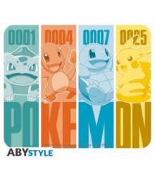 POKEMON - Flexible Mousepad - Kanto Starters