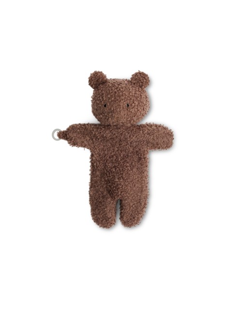 Smallstuff - Activity bear, bouclè merino wool, rose brown - (40006-03)