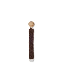 Smallstuff - Knitted dummychain - bouclè merino wool - brown - 22 cm