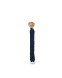 Smallstuff - Knitted dummychain - bouclè merino wool - navy - 22 cm (42004-04)