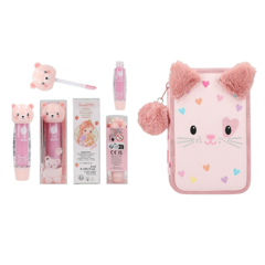 Princess Mimi - Pencil Case + Lip Gloss Bundle