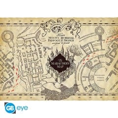 HARRY POTTER - Parchment poster - Marauder's Map