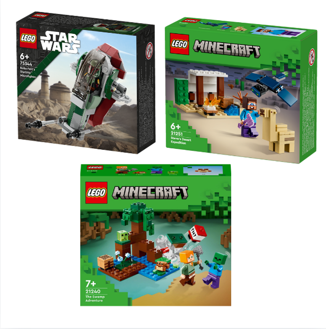 LEGO Minecraft & Star Wars - Play Bundle