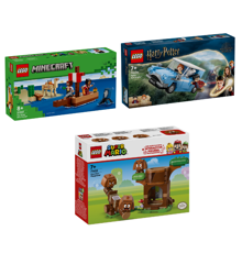 LEGO Minecraft, Harry Potter TM & Super Mario - Play set Bundle