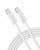 Anker - 322 USB-C til USB-C kabel Nylon, 1,8M, Hvid thumbnail-1