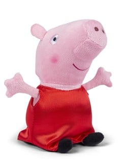 Peppa Pig - Plush 20 cm - Peppa in red dress