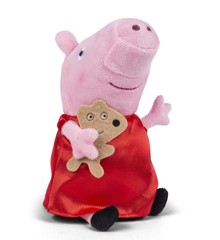 Peppa Pig - Plush 20 cm - Peppa with brown plush