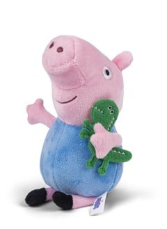 Peppa Pig - Plush 20 cm - George with green plush