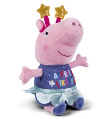 Peppa Pig - Plush 20 cm - Peppa with star hair band