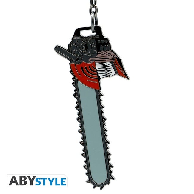 CHAINSAW MAN - "Chainsaw Man Head" Keychains x4