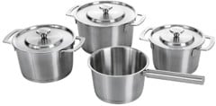 Combekk - Cookware Set 4/7 Pcs Recycled Stainless Steel