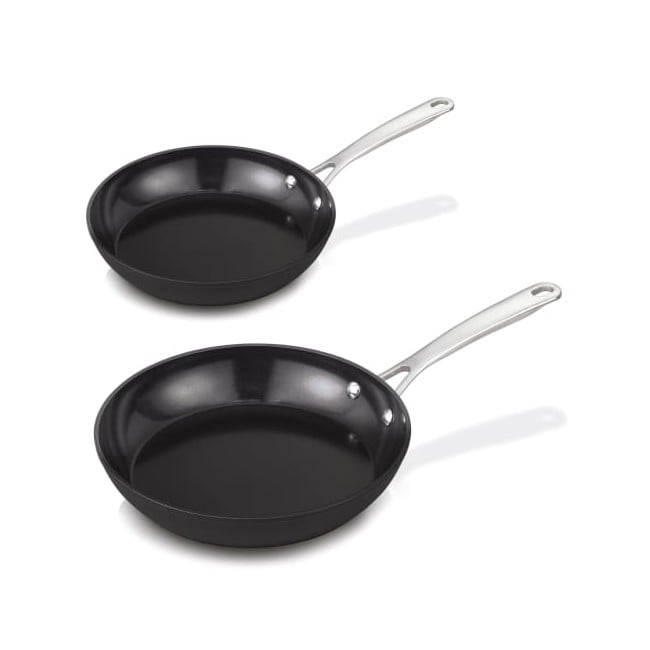 Brabantia - Frying Pan Set 20 +28 cm Chrome Ceramic