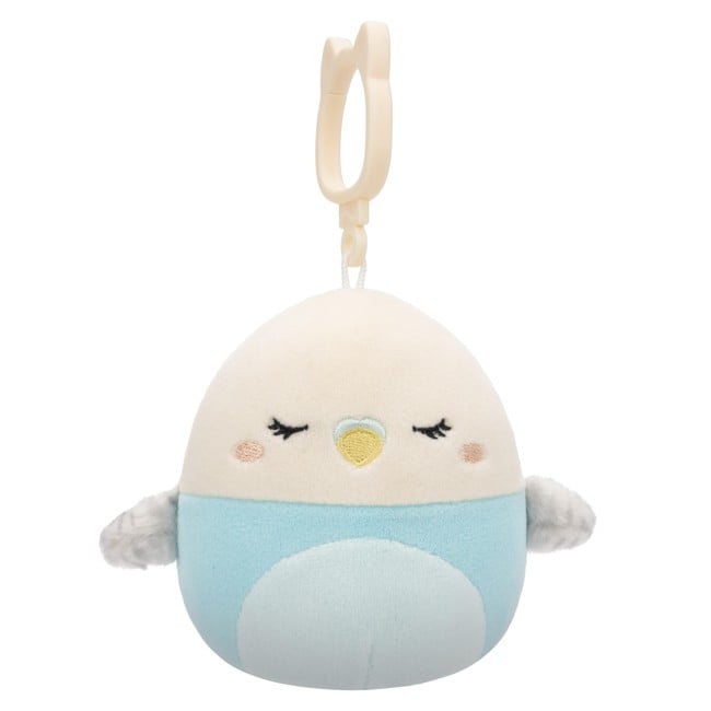 Squishmallows - 9 cm P18 Clip On - Tycho Parakeet