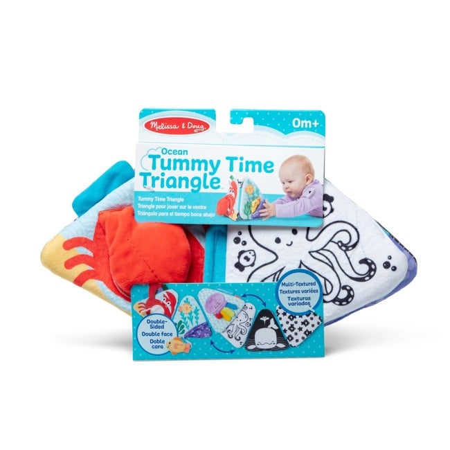 Melissa & Doug - Ocean Tummy Time Triangle