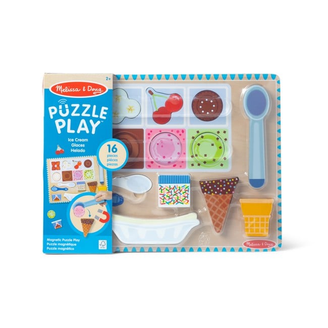 Melissa & Doug - Isvfaffel - Magnetisk Puslespil