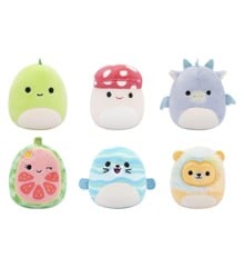 Squishmallows - Micromallows 6-pack Plush - Danny, Dane, Malcom, Lena, Leonard, Noah