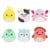 Squishmallows - Micromallows 6-pack Plush - Cailey, Hasani, Connor, Zarina, Gavi, Cole thumbnail-1