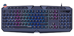 Speedlink - LUDICIUM RGB Rainbow Gaming Keyboard, black - US Layout