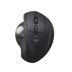 Logitech - MX Ergo S Advanced Wireless Trackball Black