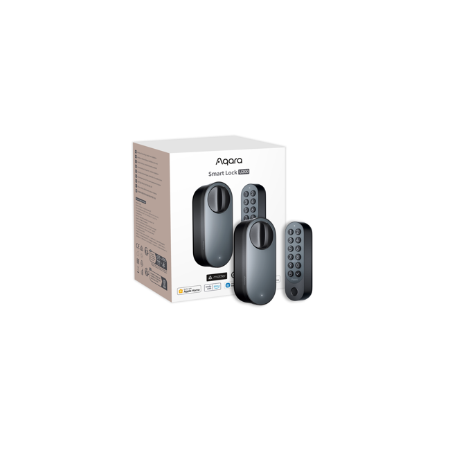 Aqara - Smart Lock U200 Kit - Black / JD