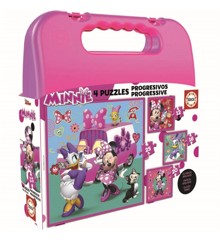 Educa - Puzzle - 12-16-20-25 Minnie Happy Helpers (80-17638)