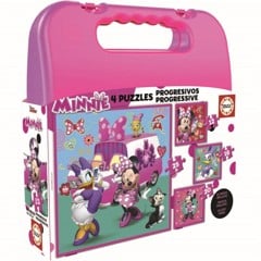 Educa - Puzzle - 12-16-20-25 Minnie Happy Helpers (80-17638)