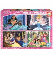 Educa - Puzzle - 50-80-100-150 Disney Princess (80-17637)