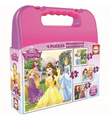 Educa - Puzzle - 12-16-20-25 Disney Princess (80-16508)