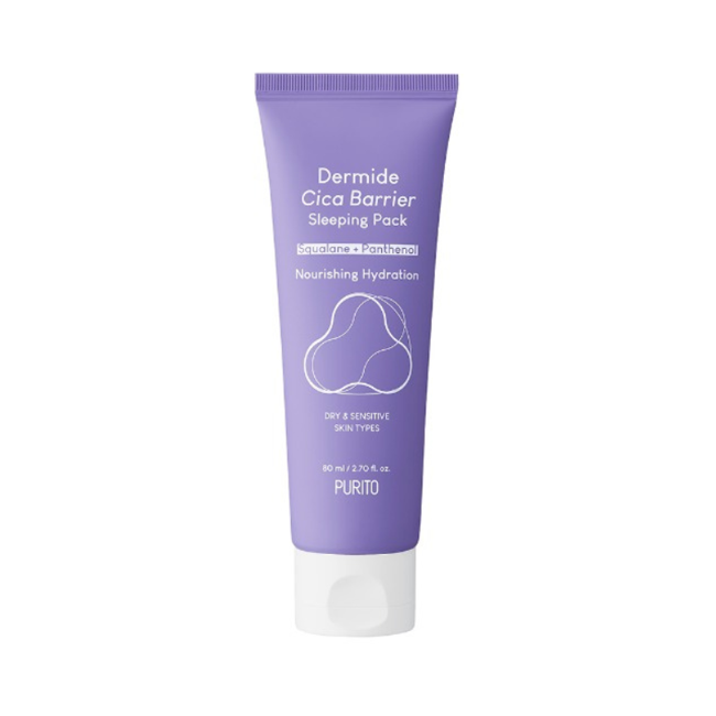 Purito SEOUL - Dermide Cica Barrier Sleeping Pack 80 ml - Nachtcreme