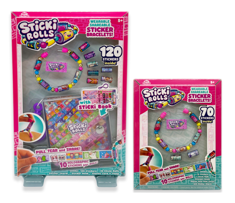 Sticki Rolls - Band Single Pack and  Sticki Book (SR200-SR100)