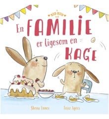 A big hug book - En familie er ligesom en kage