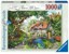 Ravensburger - Puslespil - Flower Hill Lane 1000 brikker thumbnail-1