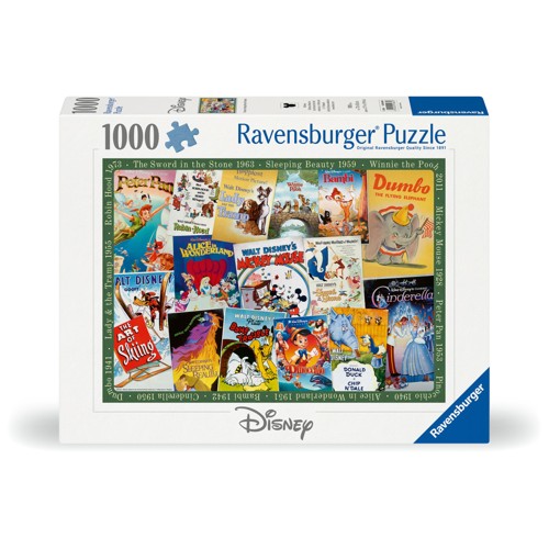Ravensburger - Puzzle - Disney Vintage Movie Post.1000p (12000689)