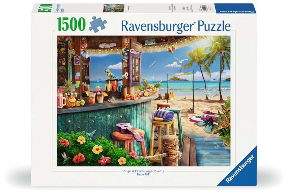 Ravensburger - Puslespil - Beach Bar Breezes 1500 brikker