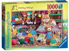 Ravensburger - Puslespil - Knitty Kitty 1000 brikker