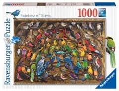 Ravensburger - Puzzle -  Rainbow of Birds 1000p (12000281)