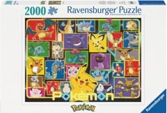 Ravensburger - Puslespil Pokémon 2000 brikker