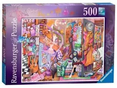 Ravensburger - Puslespil - Student Days 500 brikker