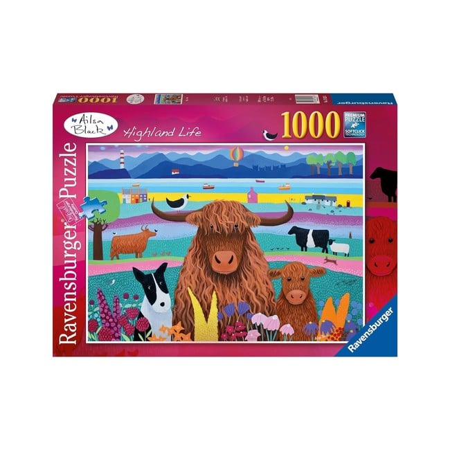 Ravensburger - Puslespil - Highland Life 1000 brikker