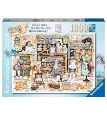 Ravensburger - Puzzle - Crazy Cats Haberdashery 1000p (12001083)